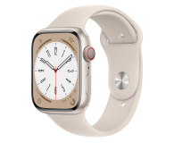 Apple Watch 8 45/Starlight Aluminum/Starlight Sport LTE - 1070996 - zdjęcie 1